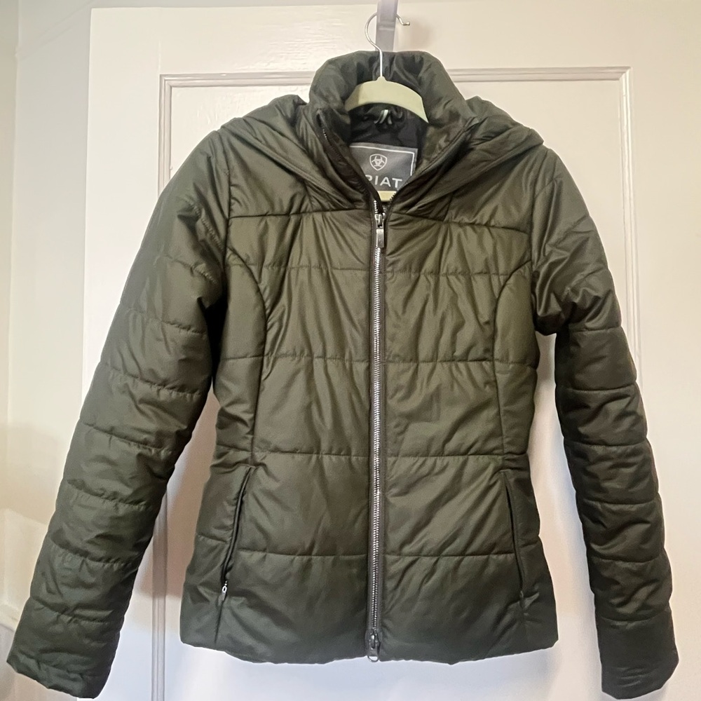 Ariat Women's Green Puffer Jacket